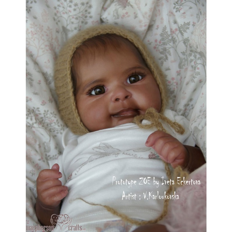 NPK Blank Kit Reborn Zoe 19''  - Zoe Baby Products ulasan dan harga